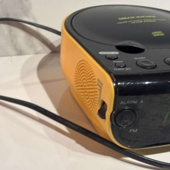 Sony Dream Machine ICF CD815 FM AM CD Clock Radio Black Size 9"x7"x4" - Picture 9 of 9